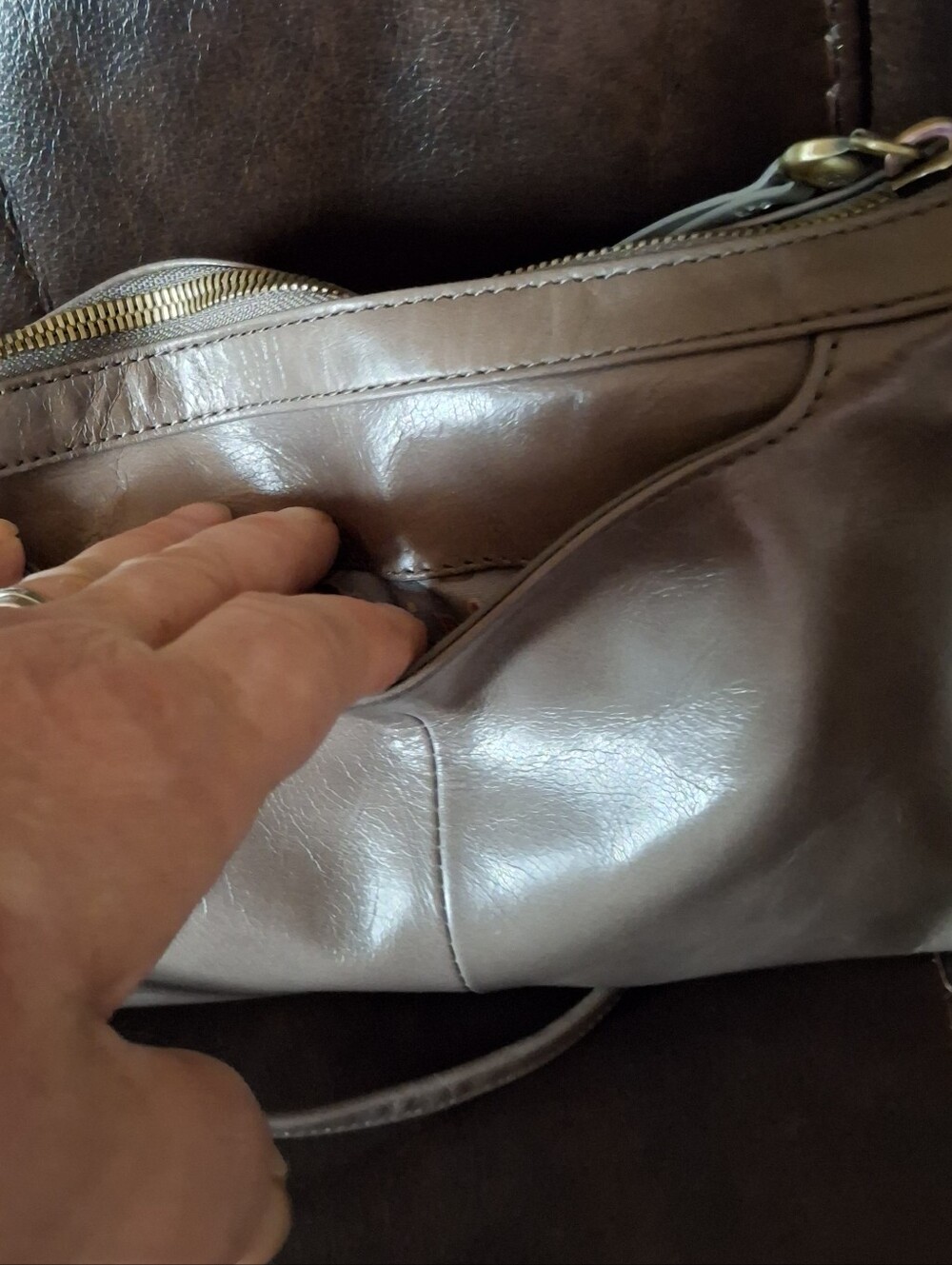 Hobo *RARE* TOPAZ Crossbody (Retired) - Picture 5 of 9